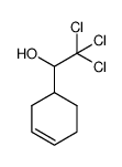 2,2,2-trichloro-1-(cyclohex-3-en-1-yl)ethanol结构式