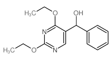 (2,4-diethoxypyrimidin-5-yl)-phenyl-methanol structure