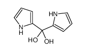bis(1H-pyrrol-2-yl)methanediol结构式