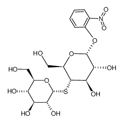 o-nitrophenyl 4-thio-α-maltoside结构式