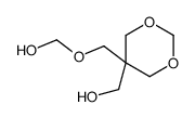 5-[(hydroxymethoxy)methyl]-1,3-dioxane-5-methanol Structure