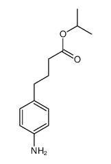 isopropyl 4-(4-aminophenyl)butyrate Structure