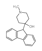 4-Piperidinol,4-(9H-fluoren-9-yl)-1-methyl- Structure