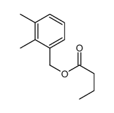 (2,3-dimethylphenyl)methyl butanoate结构式