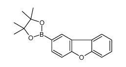 2-(二苯并[b,d]呋喃-2-基)-4,4,5,5-四甲基-1,3,2-二氧杂硼烷图片