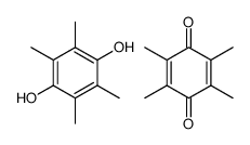 tetramethyl-1,4-benzoquinone-tetramethyl-1,4-hydroquinone结构式