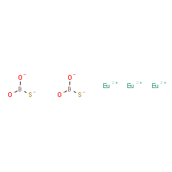 europium bis(thioborate) structure