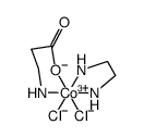 [cobalt-dichloro-(β-alaninato)(ethylenediamine)]结构式