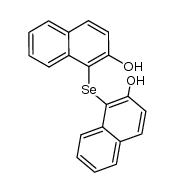 1,1'-selanediyl-di-[2]naphthol Structure