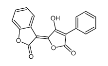 3-(3-Hydroxy-5-oxo-4-phenyl-2,5-dihydrofuran-2-ylidene)benzofuran-2(3H)-one structure