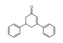 3,5-diphenyl-2-cyclohexen-1-one Structure