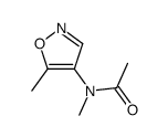 Acetamide, N-methyl-N-(5-methyl-4-isoxazolyl)- (9CI)结构式