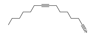 tetradec-7-ynenitrile Structure