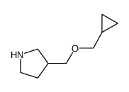 3-[(Cyclopropylmethoxy)Methyl]pyrrolidine Structure