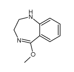 5-methoxy-2,3-dihydro-1H-benzo[e][1,4]diazepine结构式