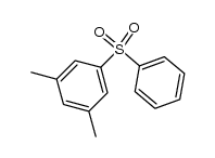 3,5-dimethyl-1-(phenylsulphonyl)benzene Structure