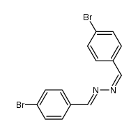 (1Z,2E)-1,2-bis(4-bromobenzylidene)hydrazine结构式