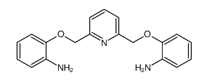 2-[[6-[(2-aminophenoxy)methyl]pyridin-2-yl]methoxy]aniline Structure