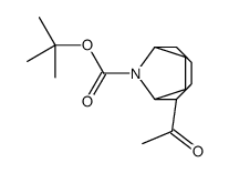 tert-butyl (1R,5S,6R)-5-acetyl-9-azabicyclo[4.2.1]nonane-9-carboxylate结构式