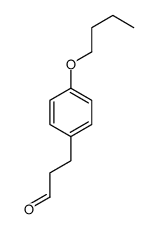 Benzenepropanal, 4-butoxy- picture