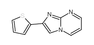 2-噻吩-2-咪唑并[1,2-a]嘧啶结构式