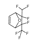 5-Difluoromethyl-5,6-difluoro-6-trifluoromethyl-7-oxa-bicyclo[2.2.1]hept-2-ene Structure