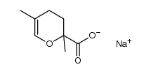 sodium 2,5-dimethyl-3,4-dihydro-2H-pyran-2-carboxylate Structure