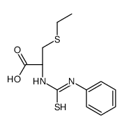 phenylthiocarbamyl-S-ethylcysteine结构式