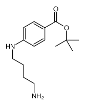 tert-butyl 4-(4-aminobutylamino)benzoate Structure