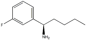 (1R)-1-(3-FLUOROPHENYL)PENTAN-1-AMINE Structure