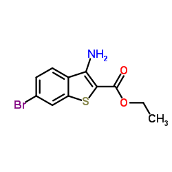 Ethyl 3-amino-6-bromobenzothiophene-2-carboxylate Structure