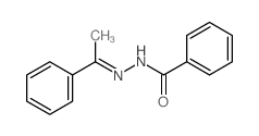 Benzoic acid,2-(1-phenylethylidene)hydrazide结构式