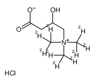 DL-Carnitine-d9 (chloride) Structure