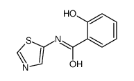 2-hydroxy-N-(1,3-thiazol-5-yl)benzamide Structure