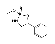 2-methoxy-5-phenyl-2-sulfanylidene-1,3,2λ5-oxazaphospholidine Structure