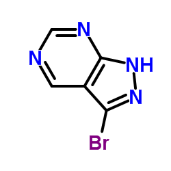 3-Bromo-1H-pyrazolo[3,4-d]pyrimidine Structure