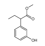 methyl 2-(3-hydroxyphenyl)butanoate Structure