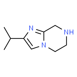 Imidazo[1,2-a]pyrazine, 5,6,7,8-tetrahydro-2-(1-methylethyl)- (9CI)结构式
