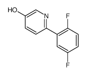 6-(2,5-Difluorophenyl)pyridin-3-ol structure