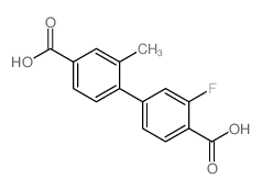 4-(4-羧基-3-氟苯基)-3-甲基苯甲酸图片