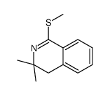 3,3-dimethyl-1-methylsulfanyl-4H-isoquinoline Structure