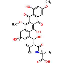 Pradimicin O结构式