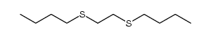 1,2-Bis(butylthio)ethan结构式
