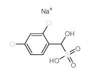 (2,4-dichlorophenyl)-hydroxy-methanesulfonic acid结构式