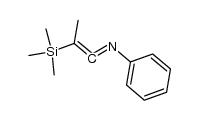 N-phenyl-methyl-(trimethylsilyl)ketenimine Structure