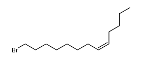 1-bromo-(Z)-8-tridecene Structure