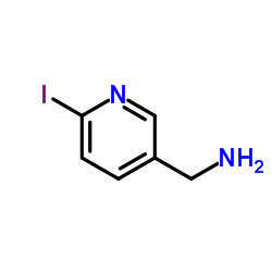 1-(6-Iodo-3-pyridinyl)methanamine Structure