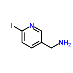 1-(6-Iodo-3-pyridinyl)methanamine结构式