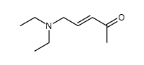 5-diethylamino-pent-3-en-2-one Structure