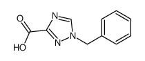 1-Benzyl-1H-1,2,4-triazole-3-carboxylic acid Structure